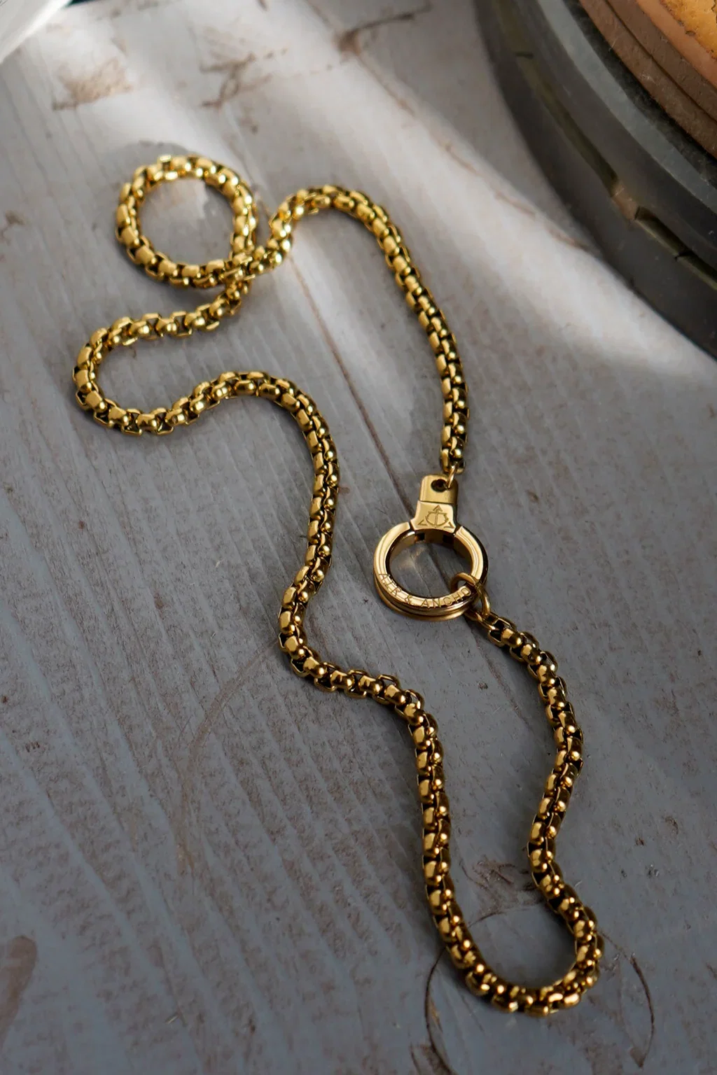 Image of The Endgame Chain Cuff Keeper Necklace