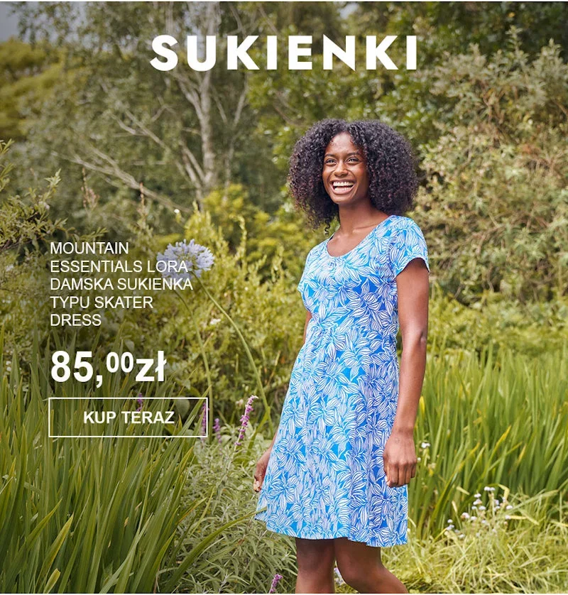 Mountain Essentials Lora damska sukienka typu skater dress