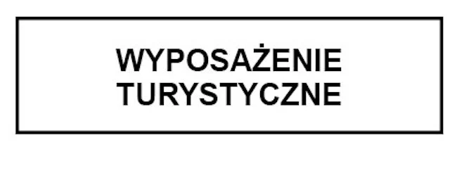 Wyposażenie turystyczne