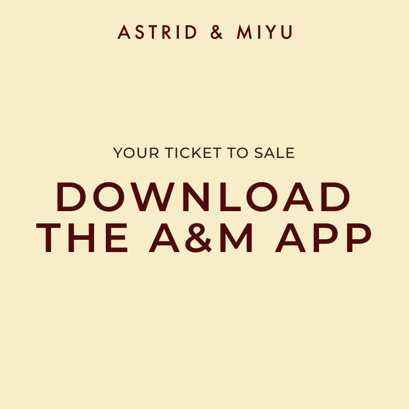 Download the A&M App for your ticket to Sale