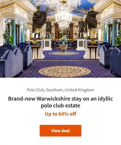 Brand-new Warwickshire stay on an idyllic polo club estate