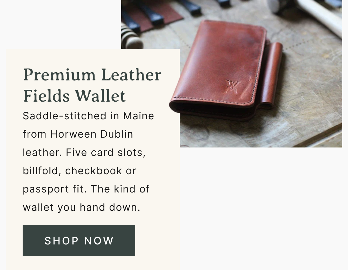 Shop Now - Premium Leather Fields Wallet