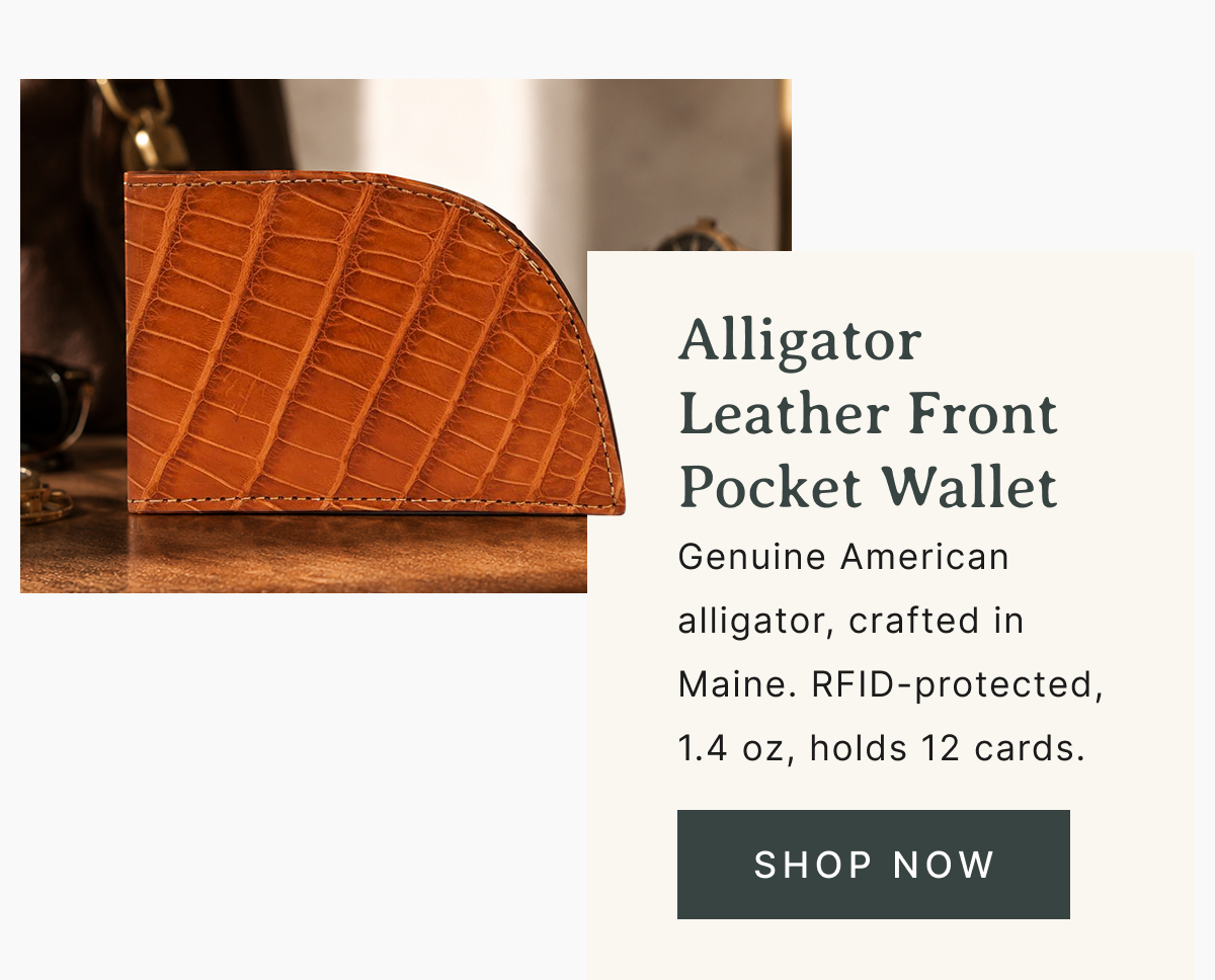 Shop Now - Alligator Leather FPW