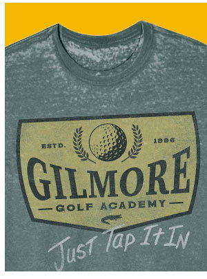 Happy Gilmore Green Golf Academy T Shirt