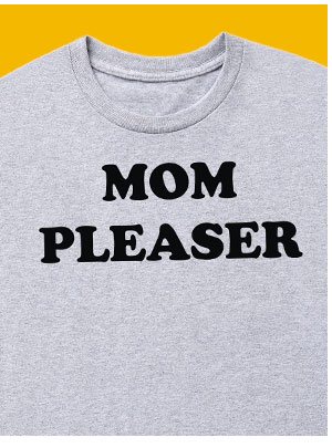 Grey Mom Pleaser T Shirt - Danny Duncan