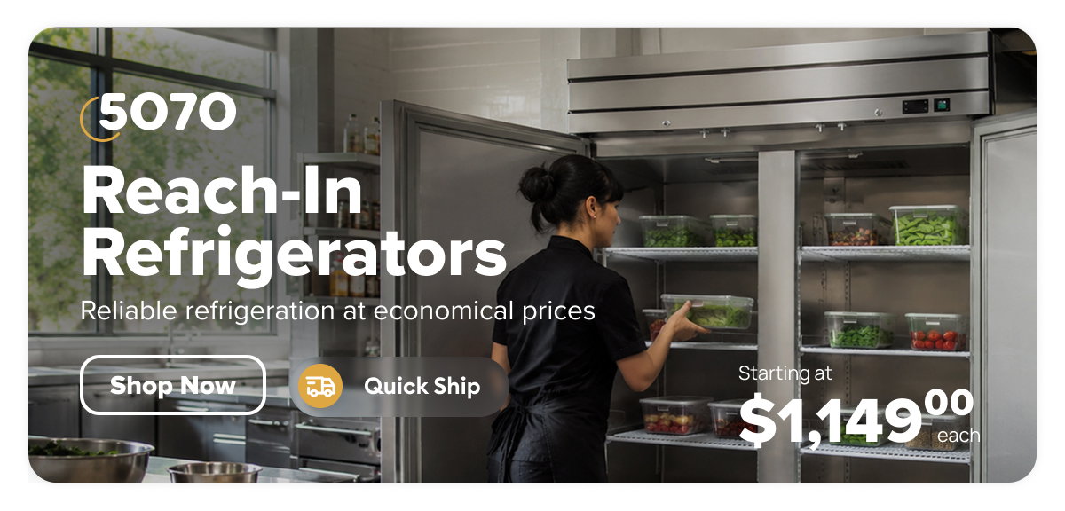 5O7O Reach-in Refrigerators