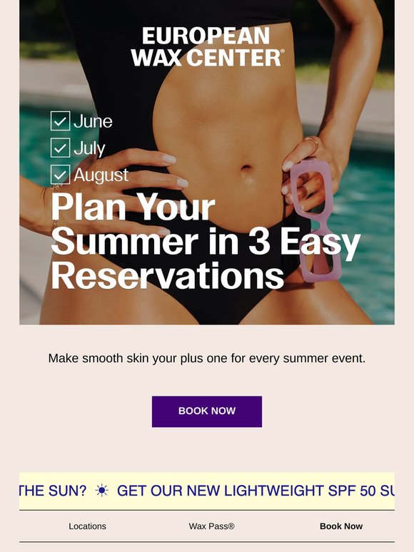 Lock In Your Summer Reservations Now