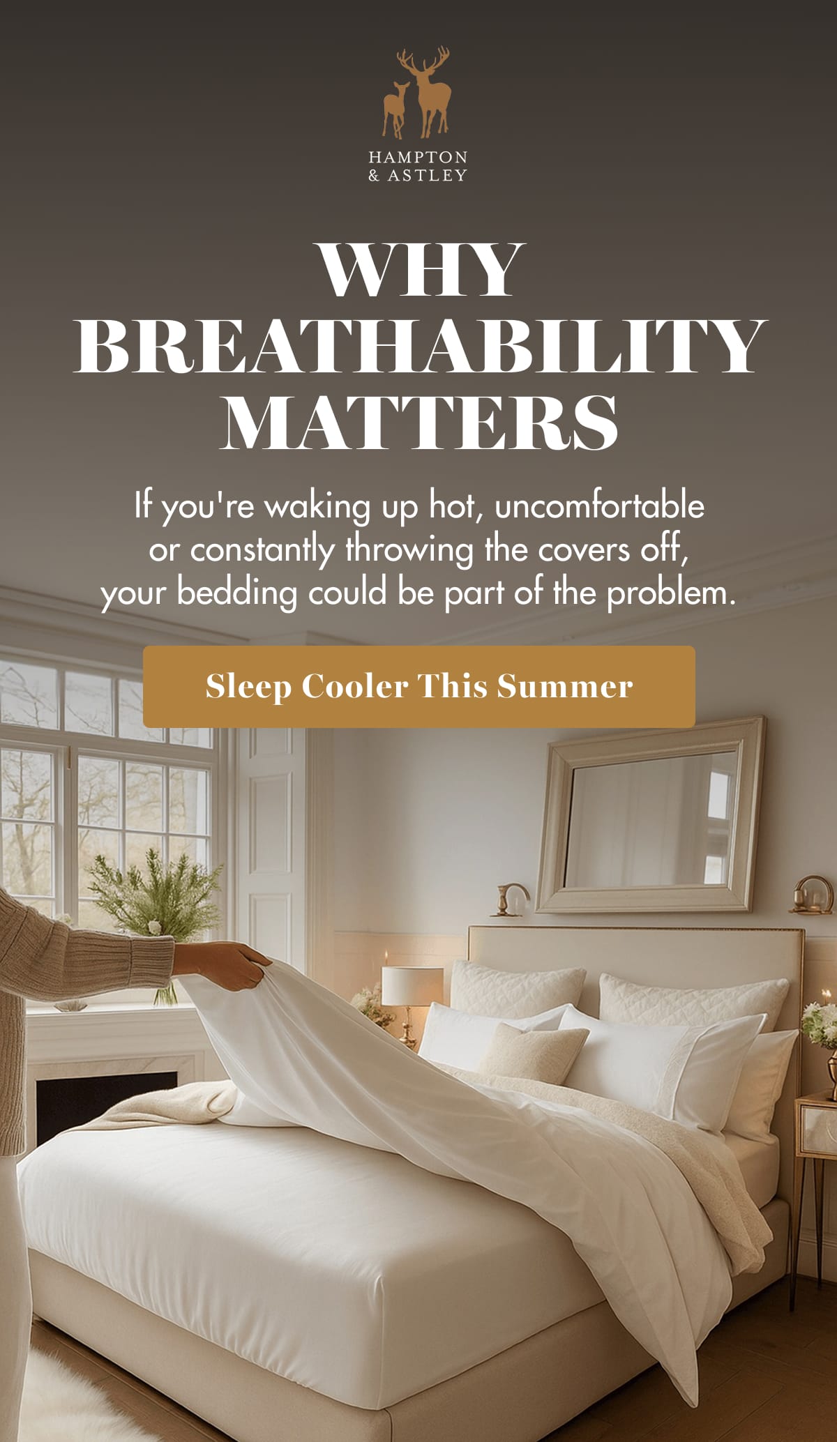 Sleep Cooler This Summer