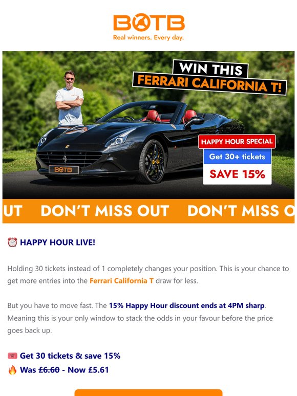 🔥 Ferrari Tickets Are 15% Off Right Now!