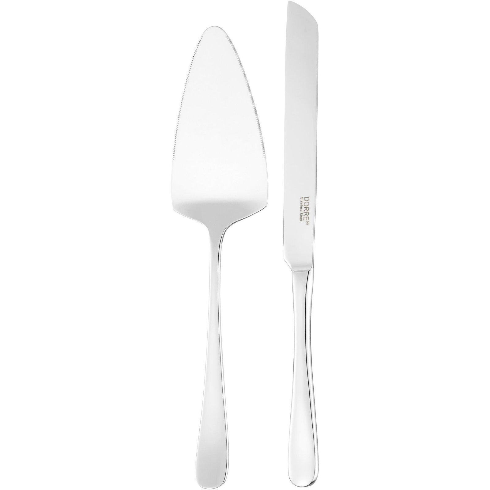 Dorre Sally Serveringssett rustfritt kniv spade 25 cm