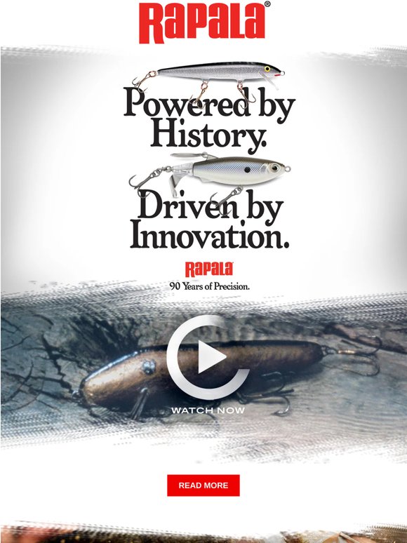 90 Years of Legendary Fishing Innovation