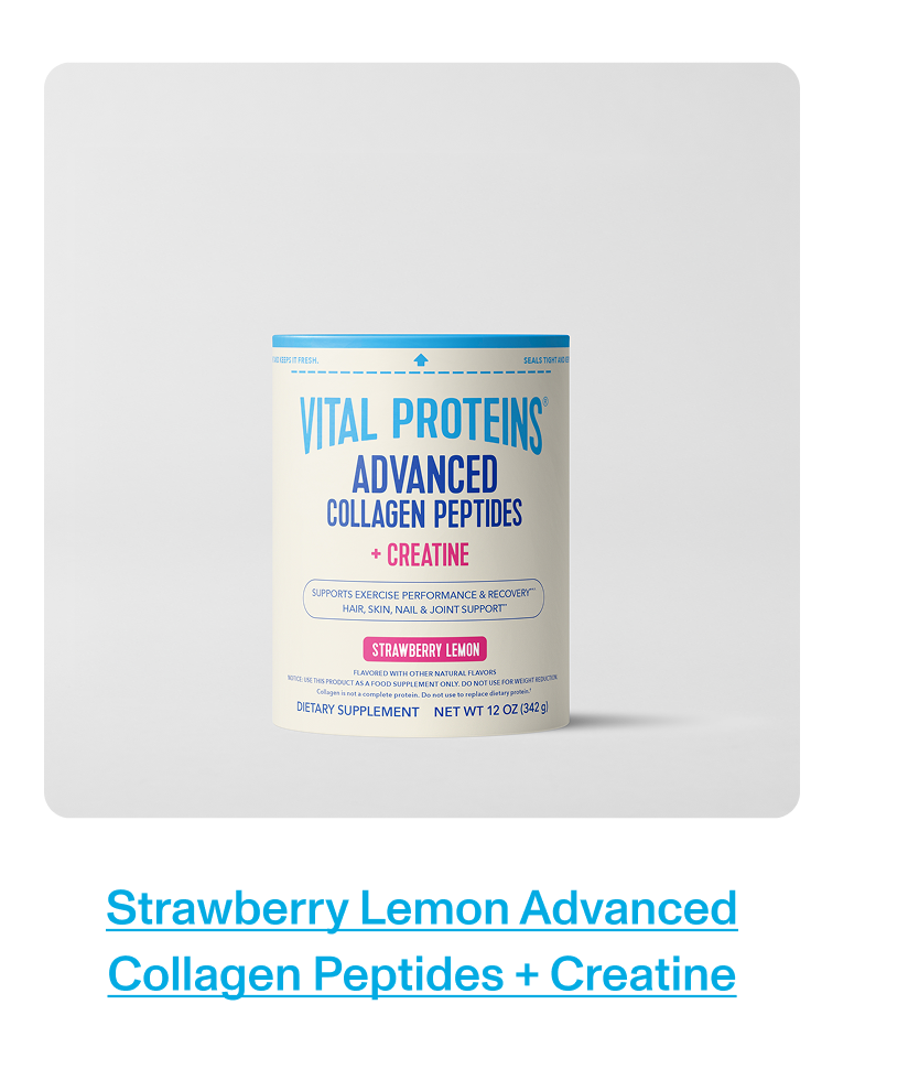 Strawberry Lemon Advanced Collagen Peptides + Creatine