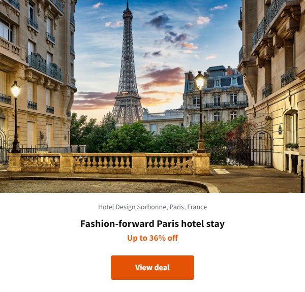 Fashion-forward Paris hotel stay