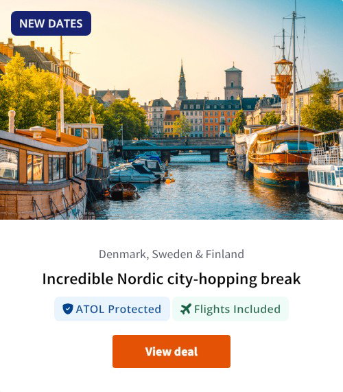Incredible Nordic city-hopping break