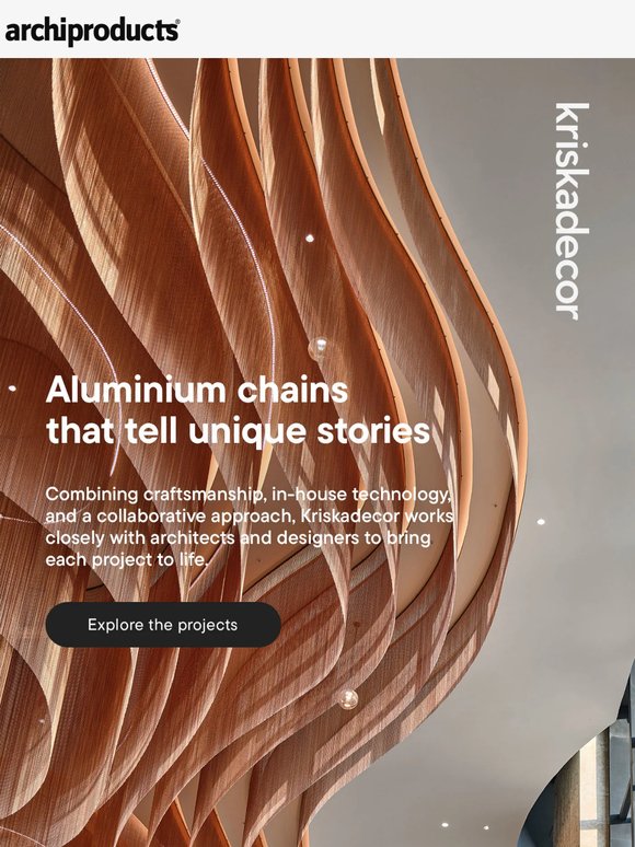 Kriskadecor, aluminium chains that tell unique stories