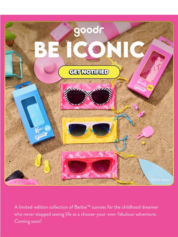Coming soon: Barbie™ x goodr