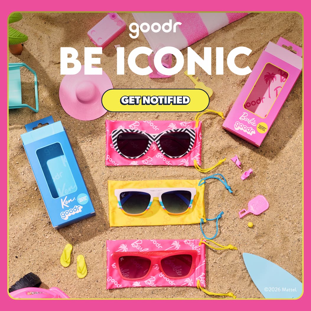 goodr x Barbie x Ken; Be Barbie Bold