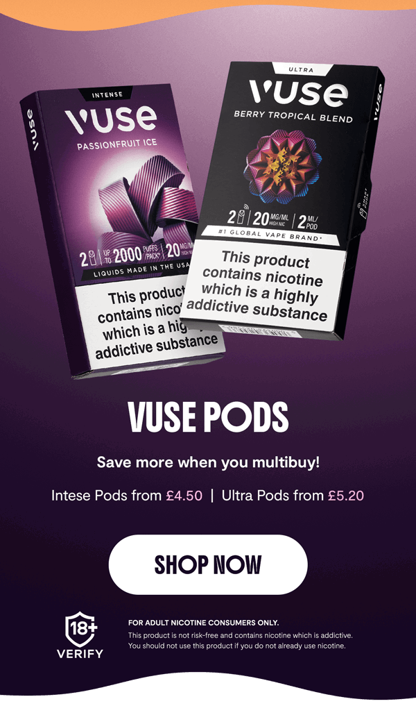 VUSE PODS: Save more when you multibuy!