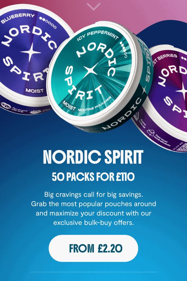 Nordic Spirit from £2.20 a pack!