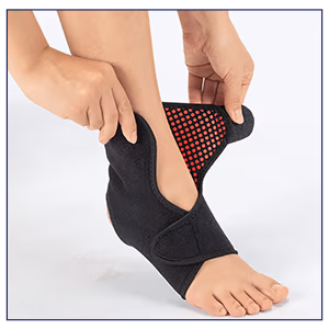 Infrared Heated Ankle Support by LivingSURE™