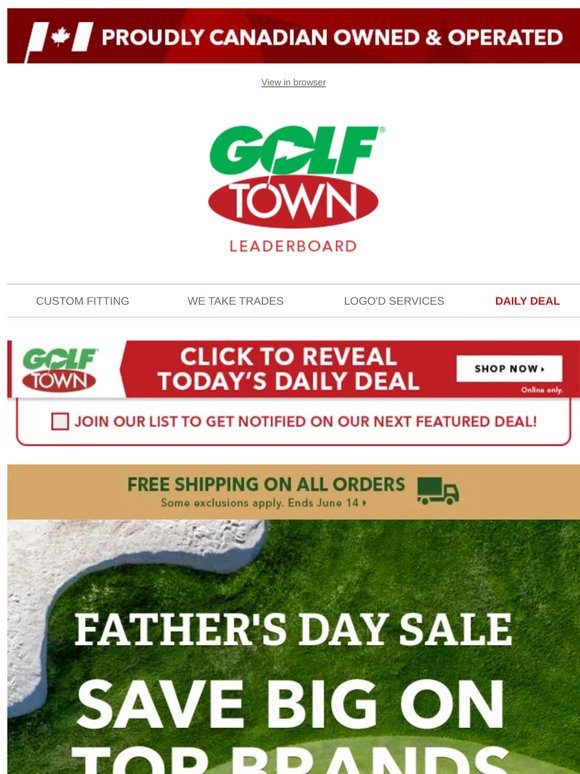 Save big on TaylorMade, Callaway, Cobra & more!
