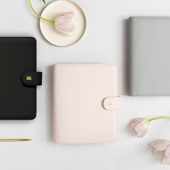 rotating image of A5 planners