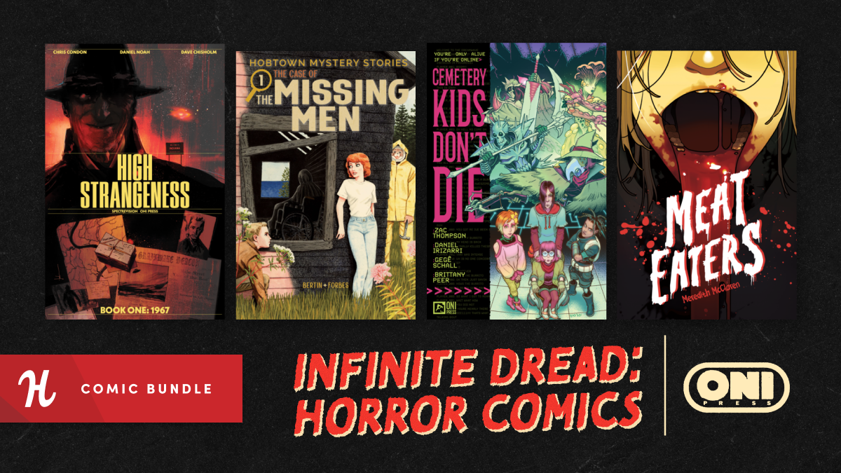 Pay what you want for a ghoulish comic library of haunting tales from Oni Press!