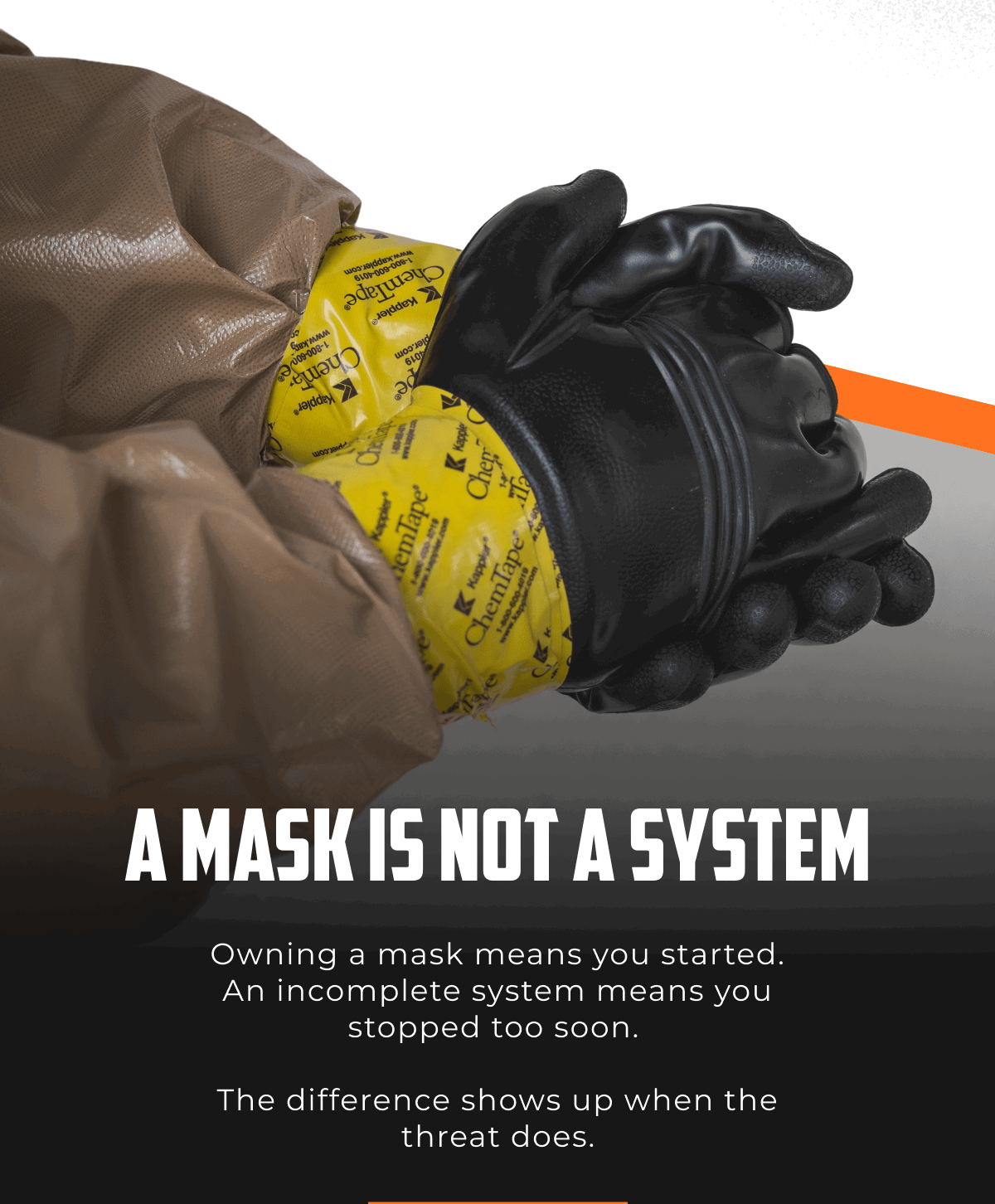 A Mask Isn't a System