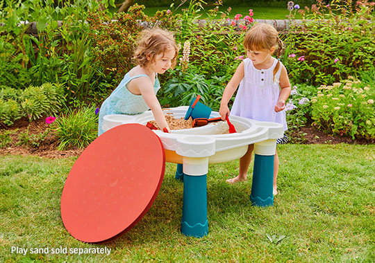 Sand and Water Table with Beach Accessories