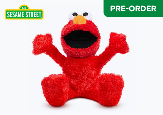 Sesame Street Tickle Me Elmo Giggle Max Interactive Plush