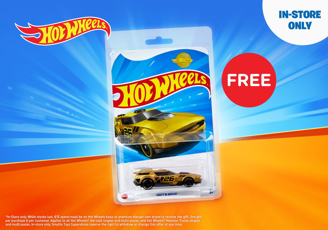 Hot Wheels GWP in-store only