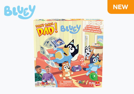 Bluey Don't Wake Dad! Board Game