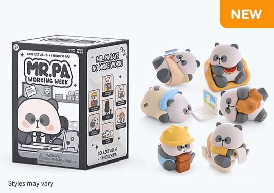 Mr. Pa Working Week Figure Blind Box Assortment
