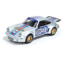1974 Porsche 911 3.0 RSR - Martini 1:64 Scale Diecast Model Car by Paragon Models