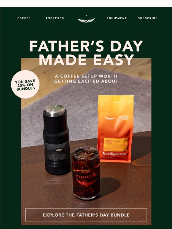 One Gift. Every Morning. Dad's New Favorite Bundle ☕