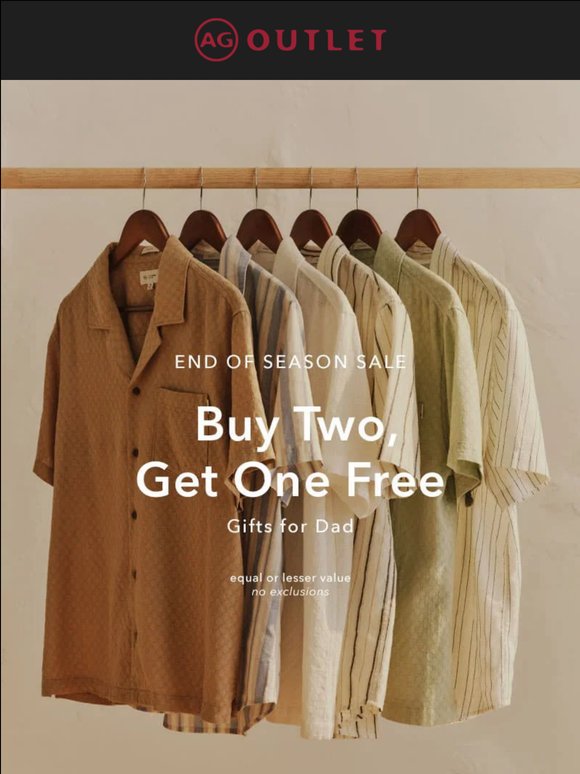 Shop for Dad During the End of Season Sale