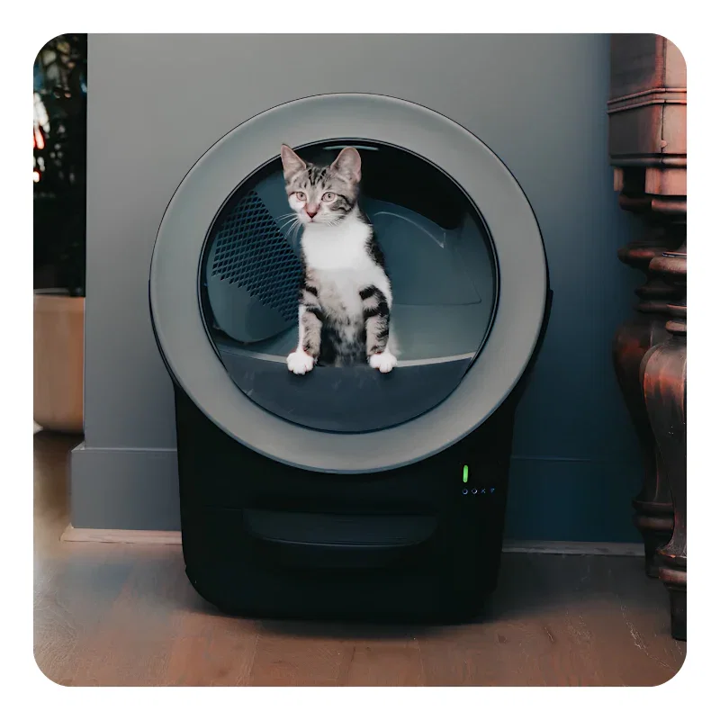 Litter-Robot EVO in black