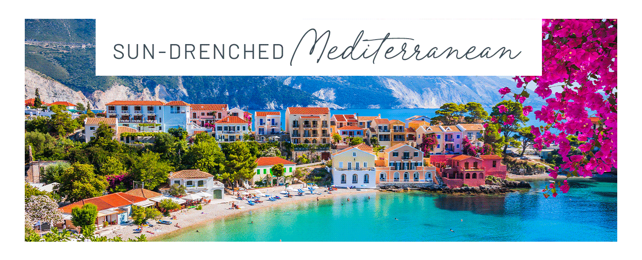 Sun-drenched Mediterranean