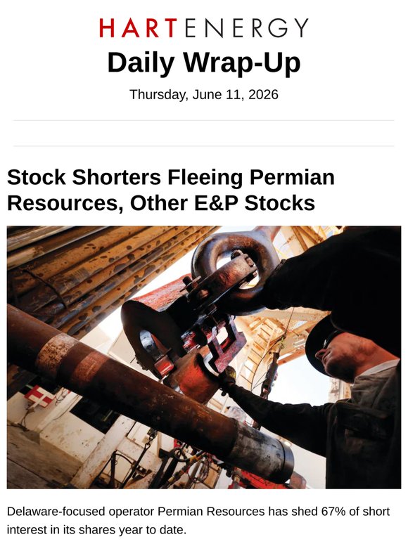 Stock Shorters Flee Permian Resources; Sixth Street Buys Gas Producer