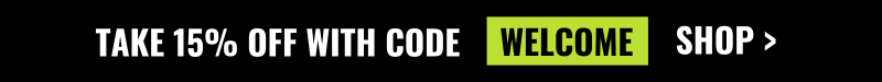Take 15% off with code WELCOME