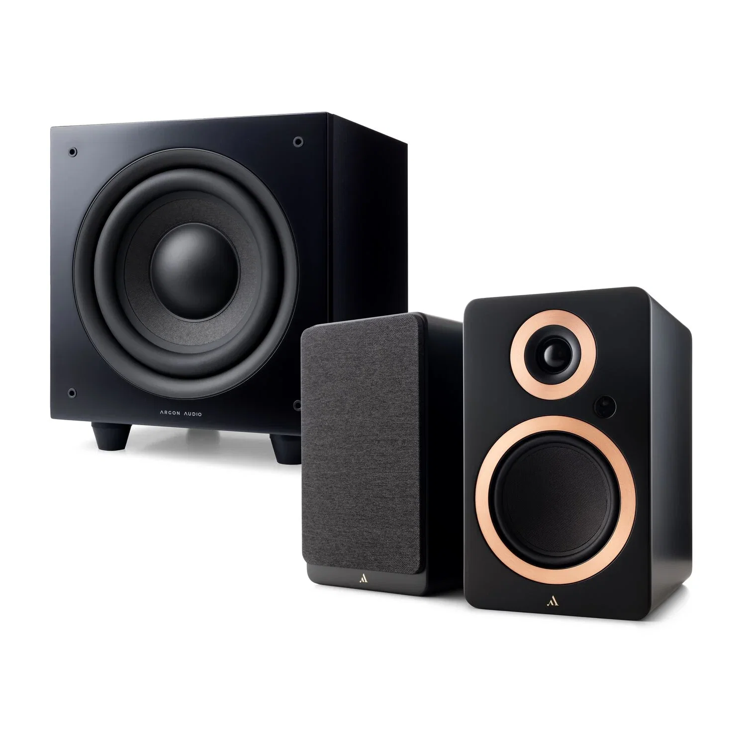 Argon Audio FORTE A5 Mk2 + MALMÖ SUB 8 Kompakt høyttaler - Aktive