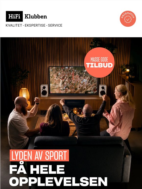 Sommerens sportsbegivenheter fortjener fét lyd ⚽