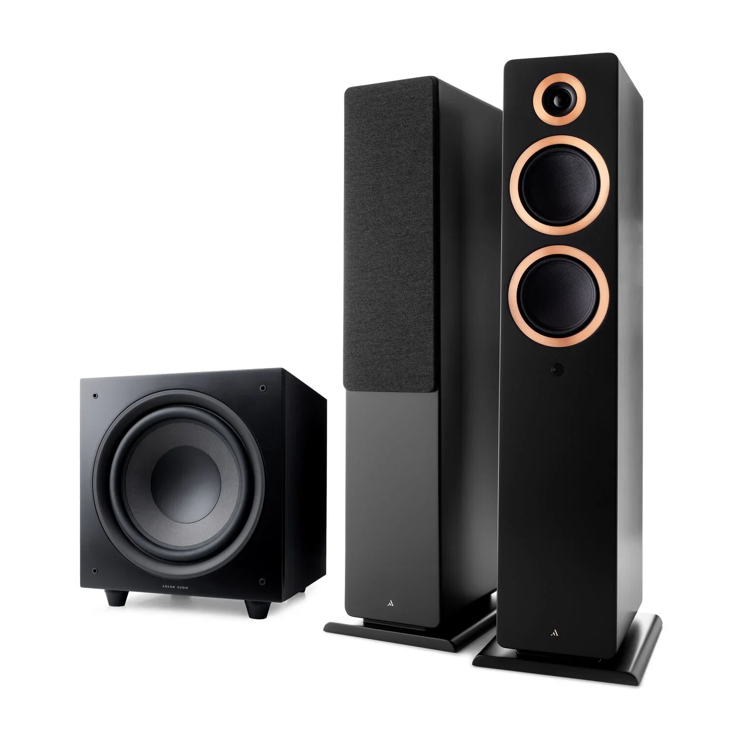 Argon Audio FORTE A55 Mk2 + MALMÖ SUB 10 Gulvstående høyttalere - Aktive