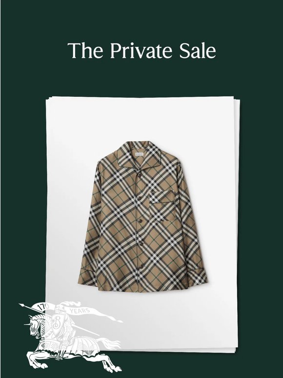 Private Sale: find your favourites