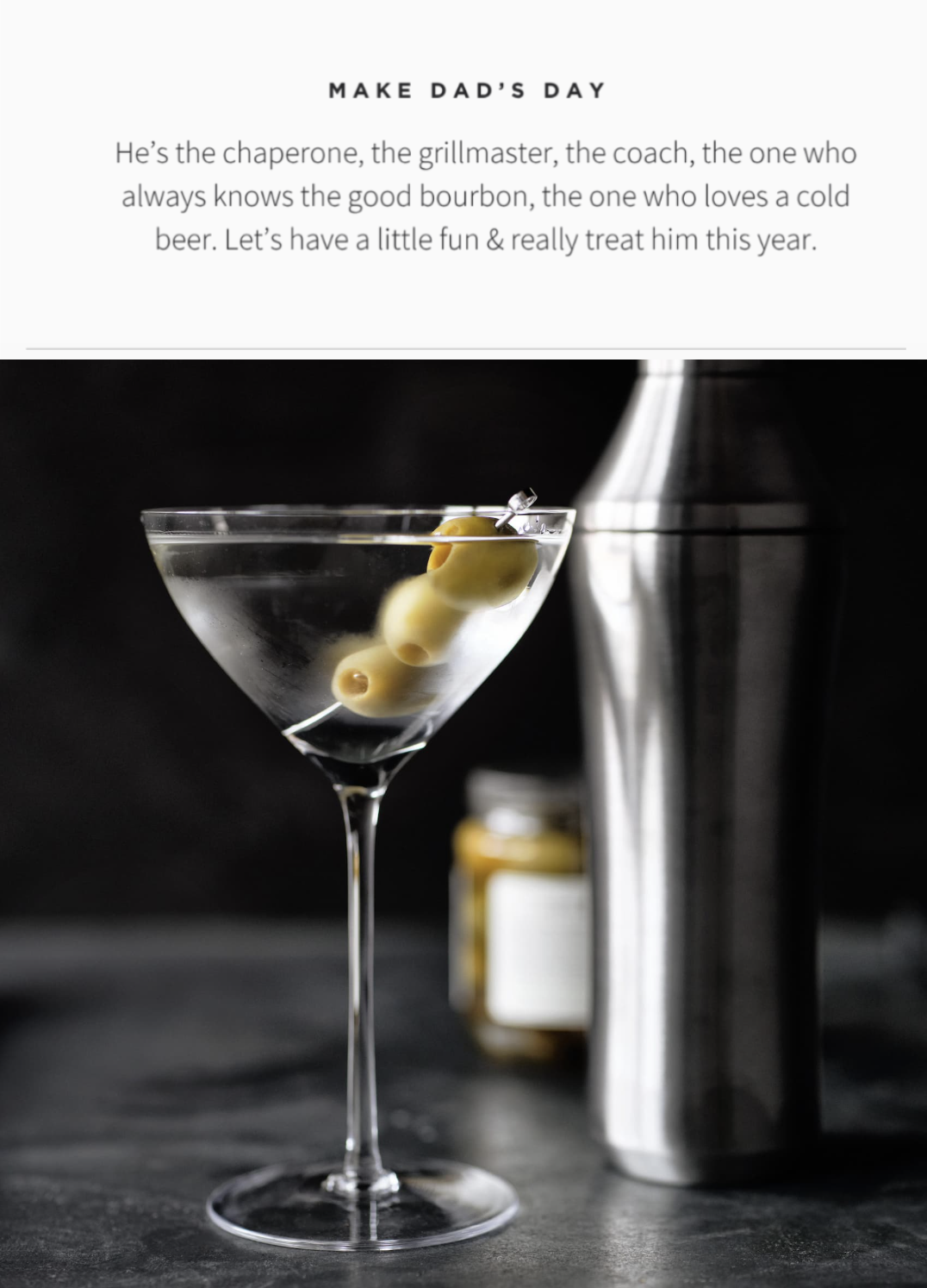 FATHER'S DAY GIFT GUIDE