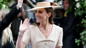 Kate Middleton at a wedding in June 2026.