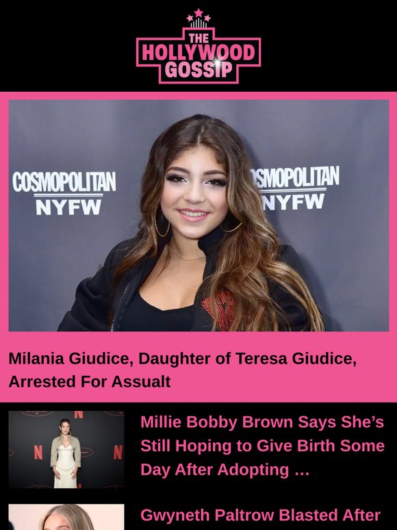 Milania Giudice, Daughter of Teresa Giudice, Arrested For Assualt