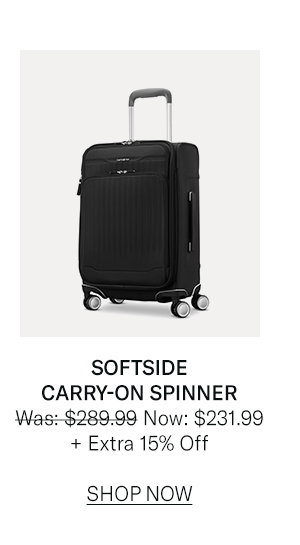 Softside Carry-On Spinner