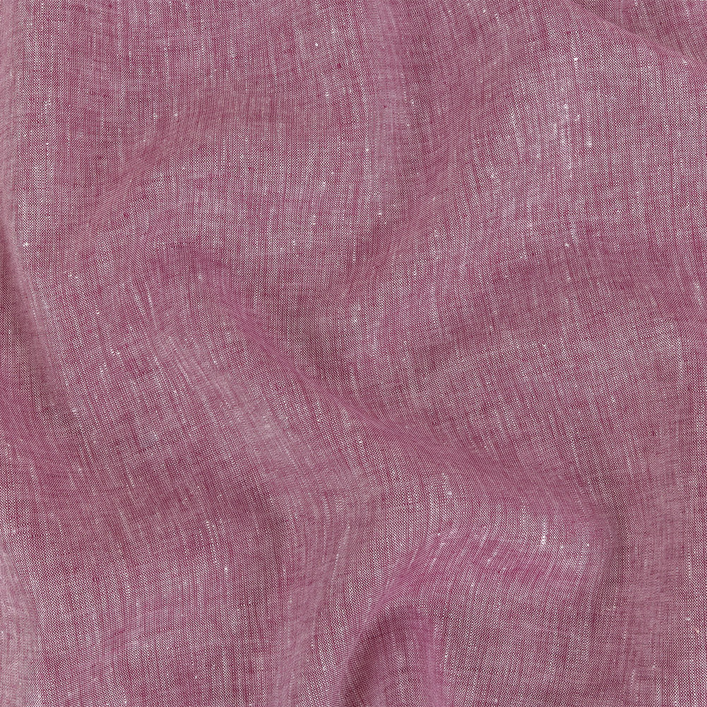 Image of Lightweight Linen Chambray - Heathered Wild Aster - Minerva Collection