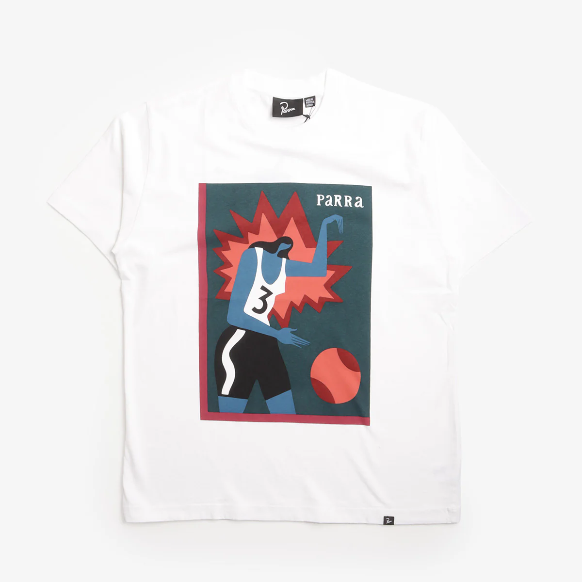 By Parra Basketball T Shirt at Urban Industry Store